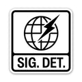 SIG DET Basic Logo Sticker