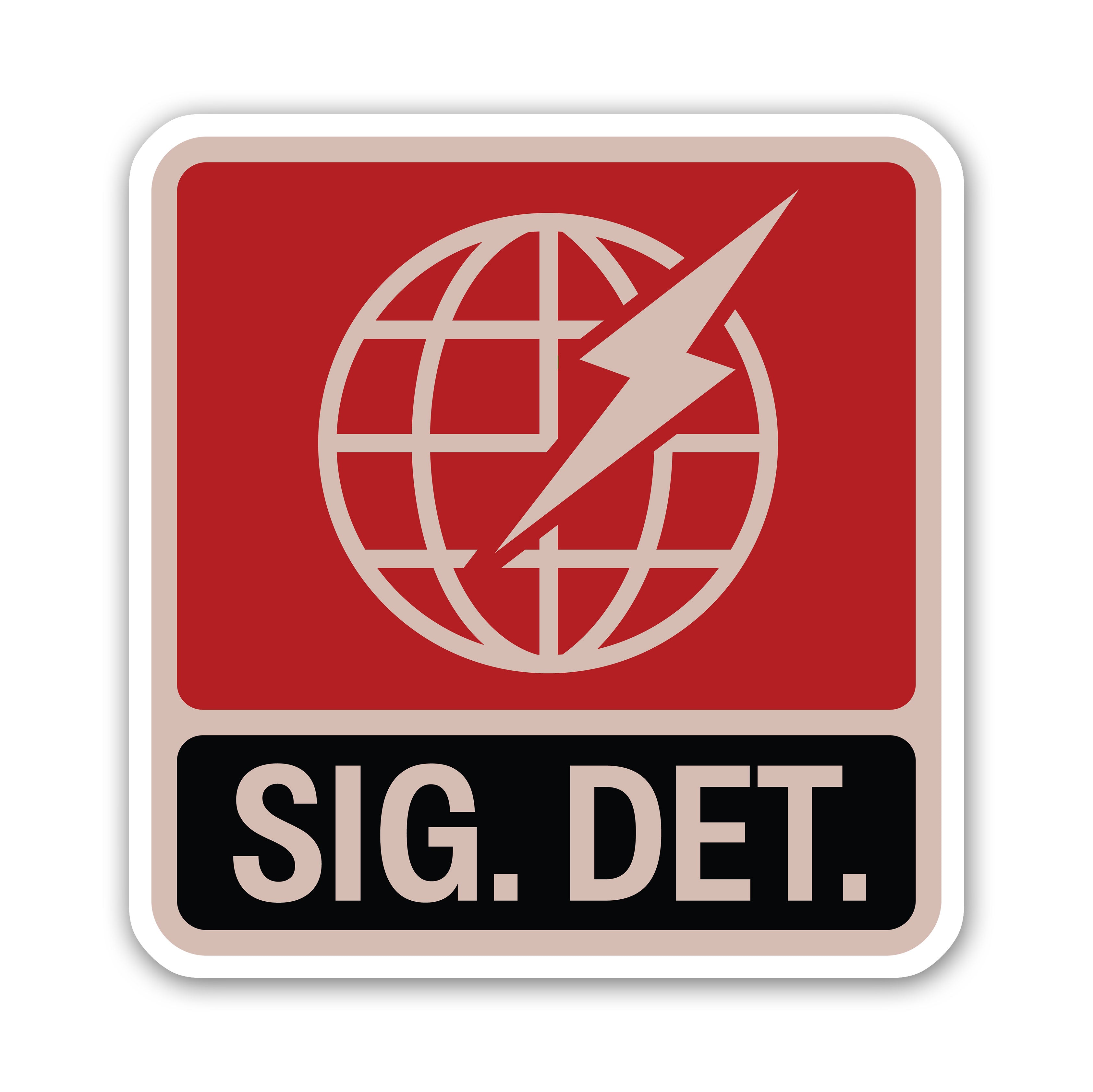SIG DET Logo Full Color Sticker